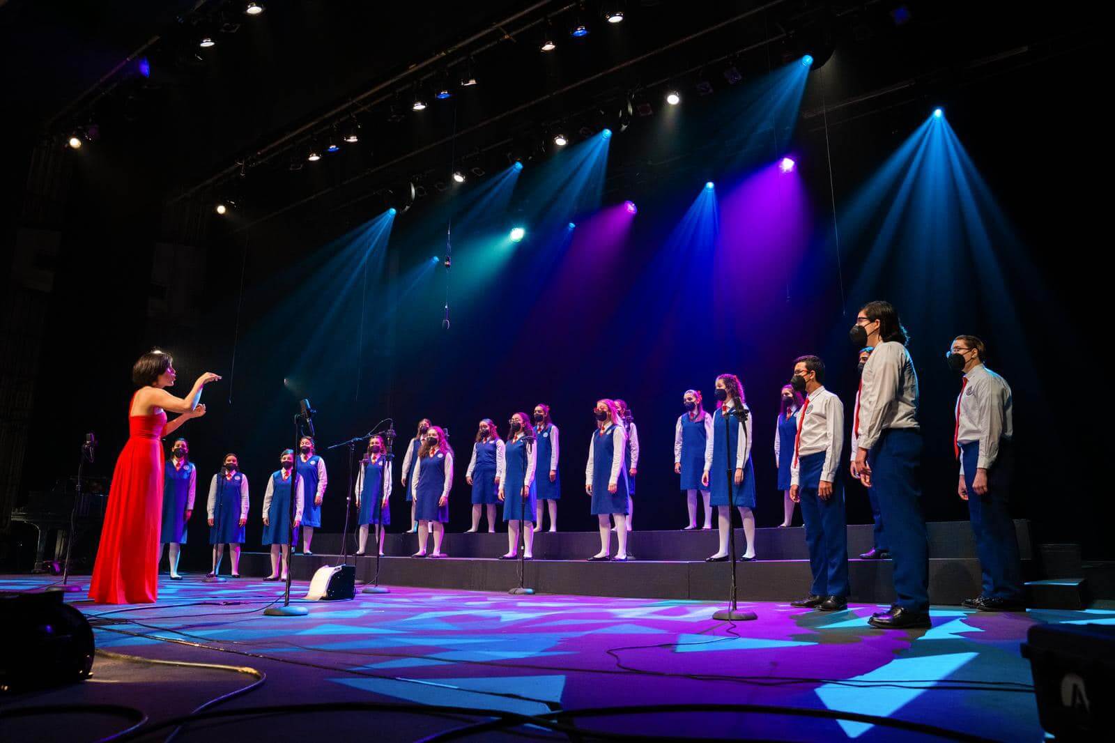 foto de un concierto del Coro de Niños de San Juan