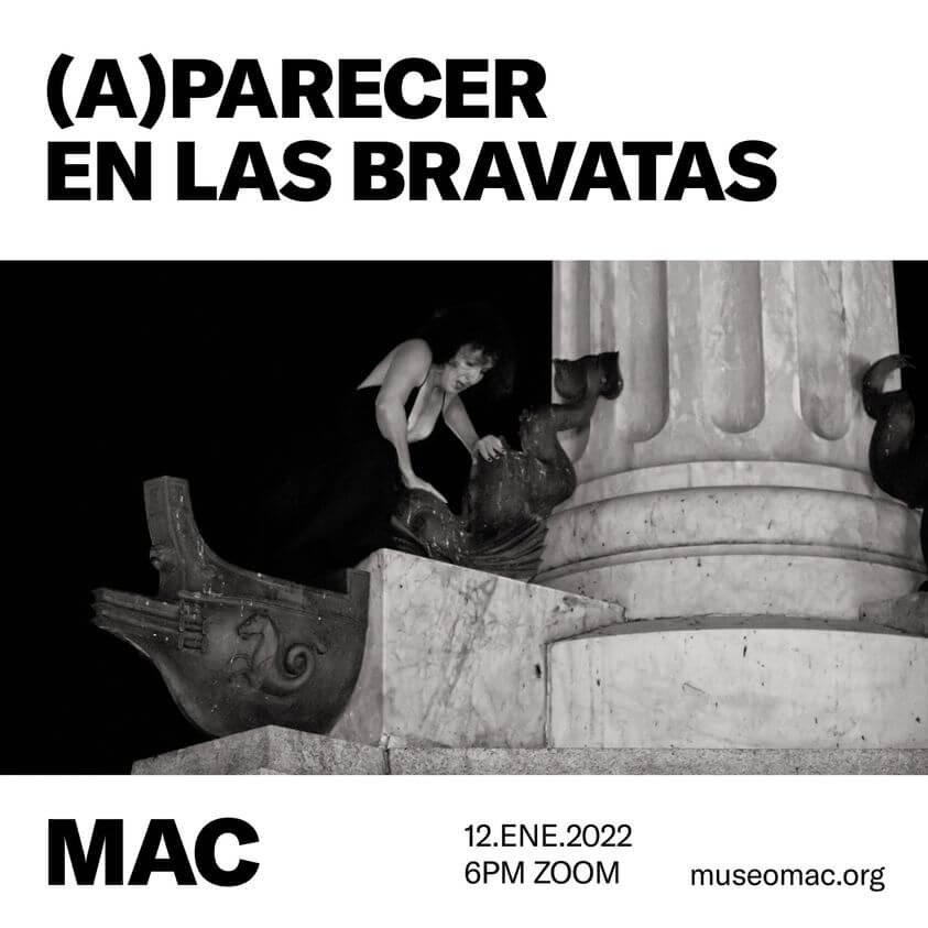 arte promocional de proyecto (A)parecer en las BRAVATAS