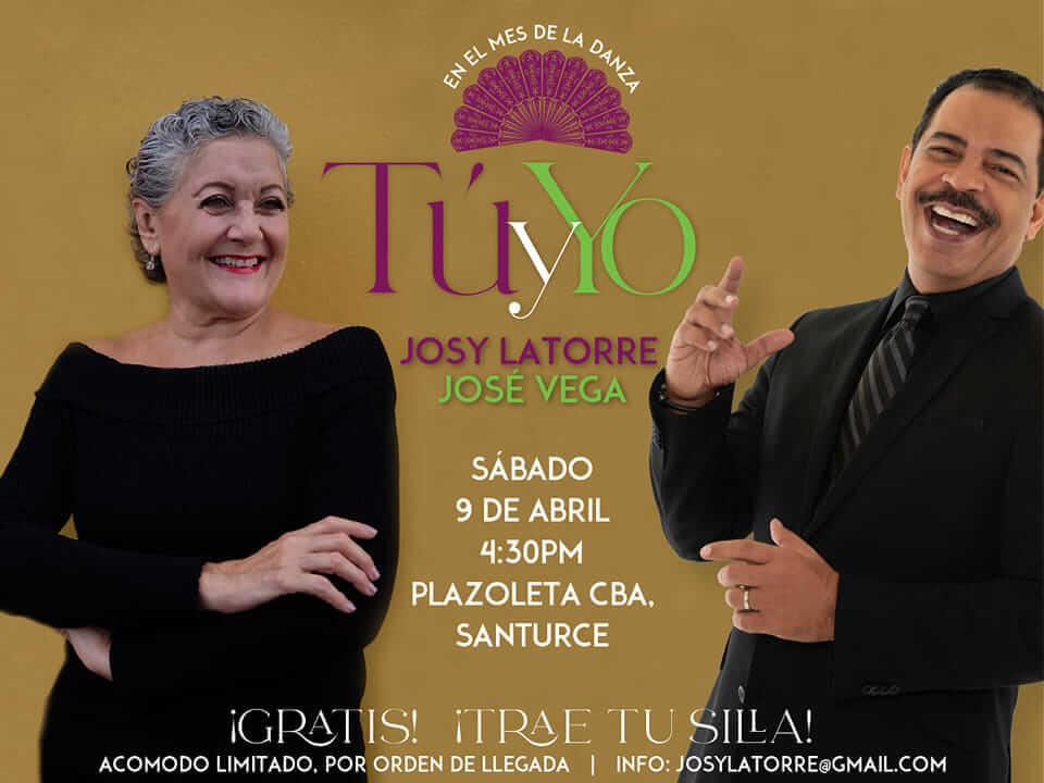 concierto gratis t'u y yo - josy latorre josé vega