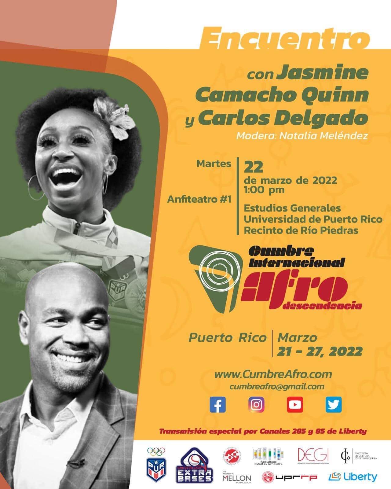 Encuentro con Jasmine Camacho Quinn y Carlos Delgado – Cumbre