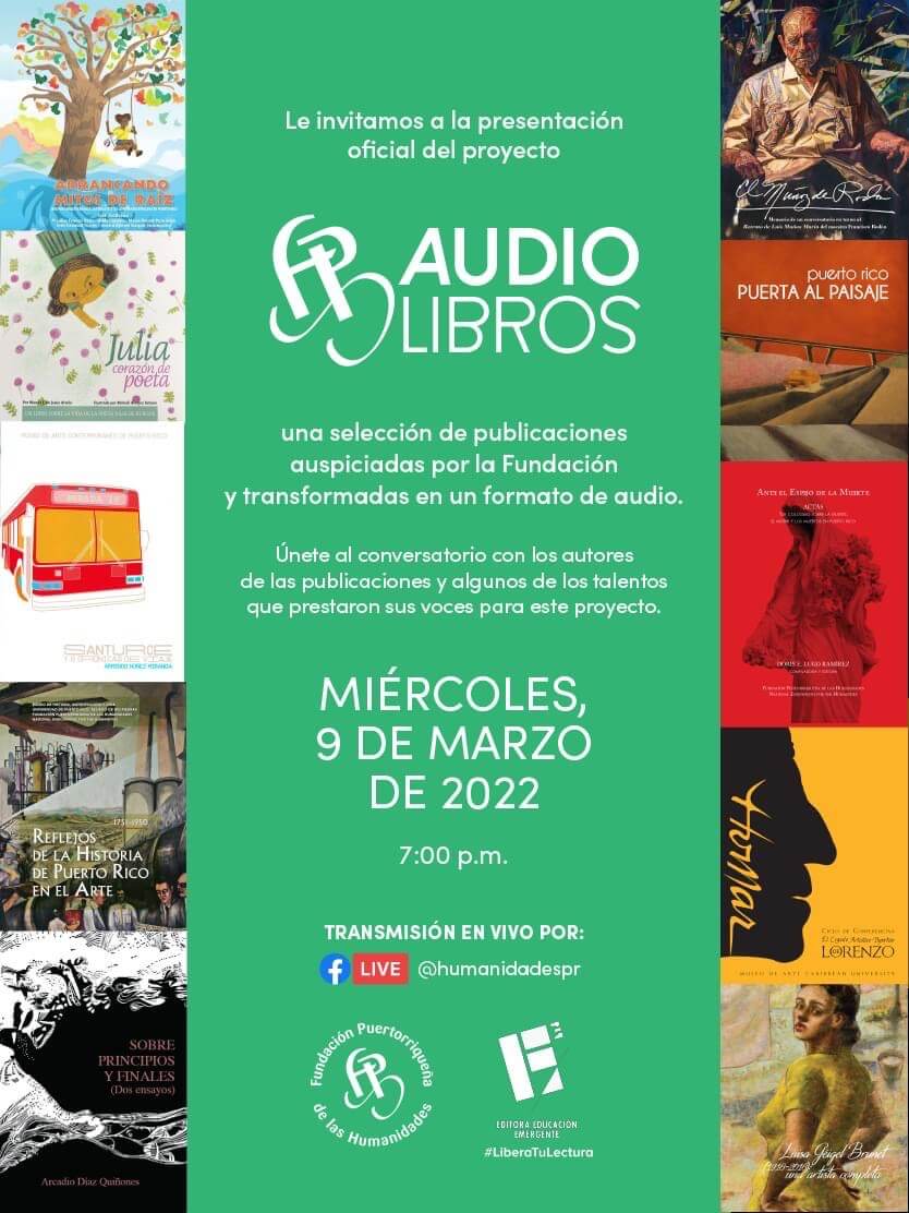 PROMOCIÓN AUDIOLIBROS -9 MARZO 2022