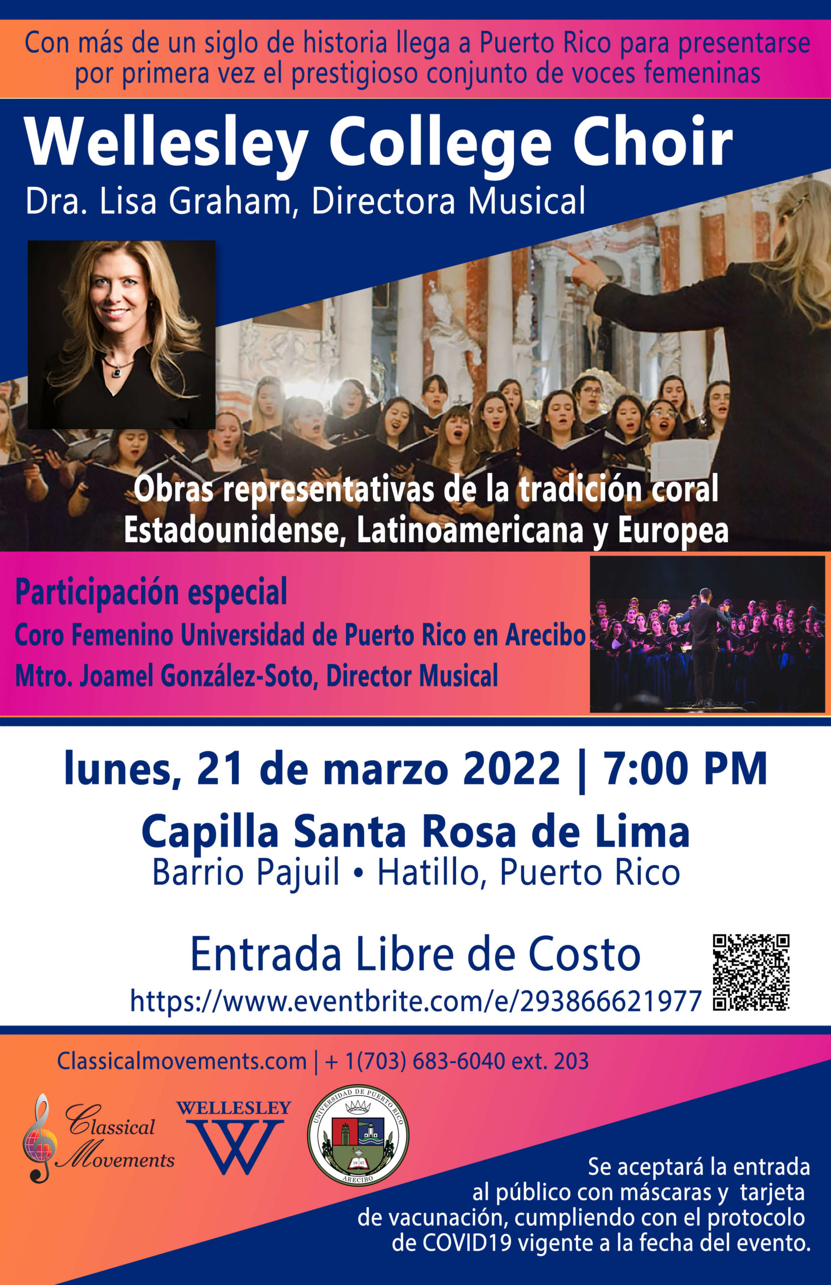 ARTE PRMO CONCIERTO WELLESLEY COLLEGE 21 MARZO