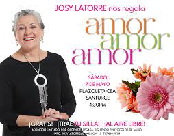 promoción de concierto amor, amor, amor - Josy Latorre