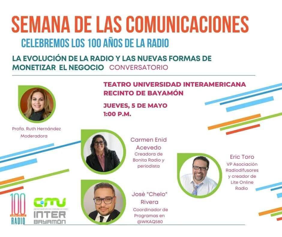 promo de Conversatorio 5 mayo Inter Bayamón